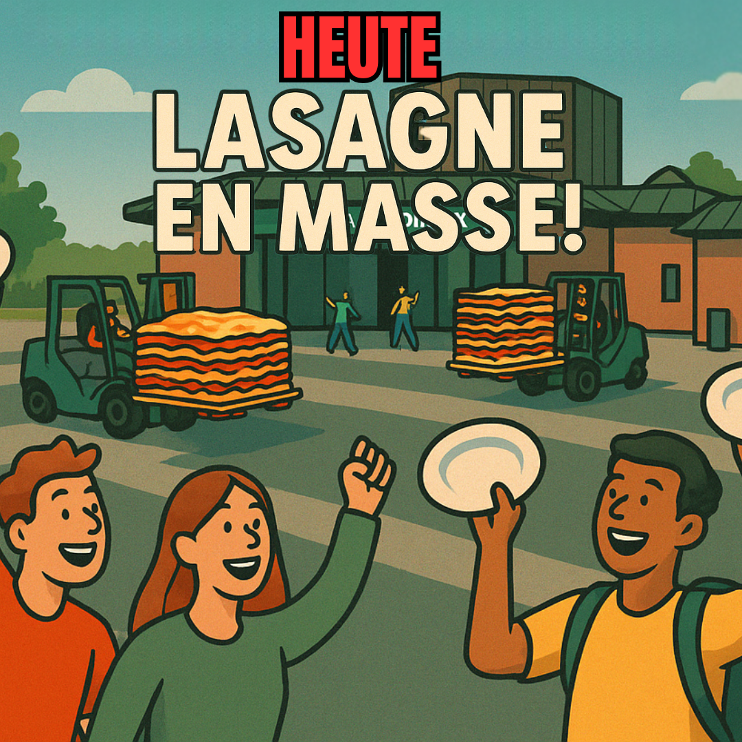 Bild: LASAGNE EN MASSE!