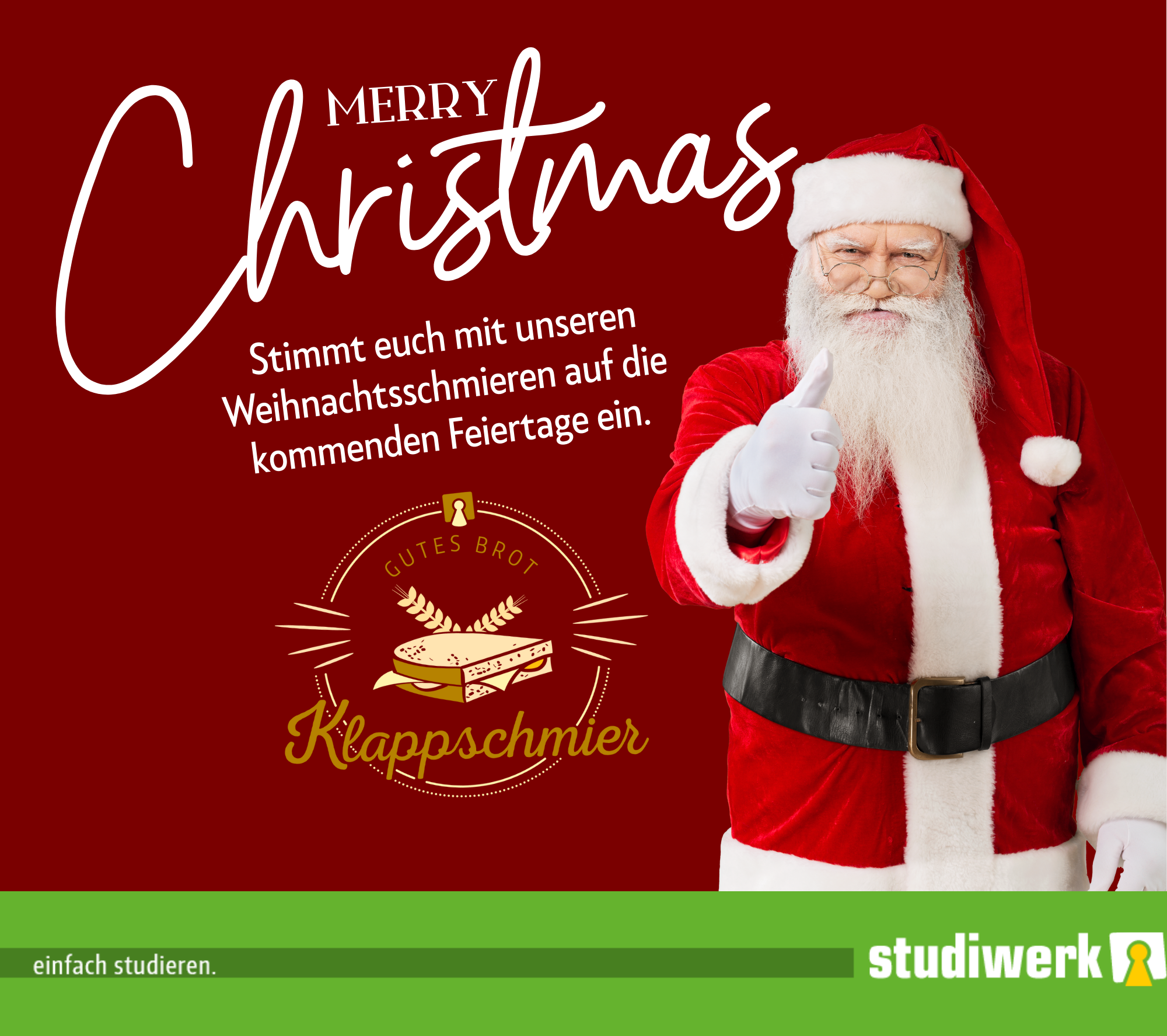 Foto: It's Christmas Time - auch in unserer Klappschmier in Tarforst