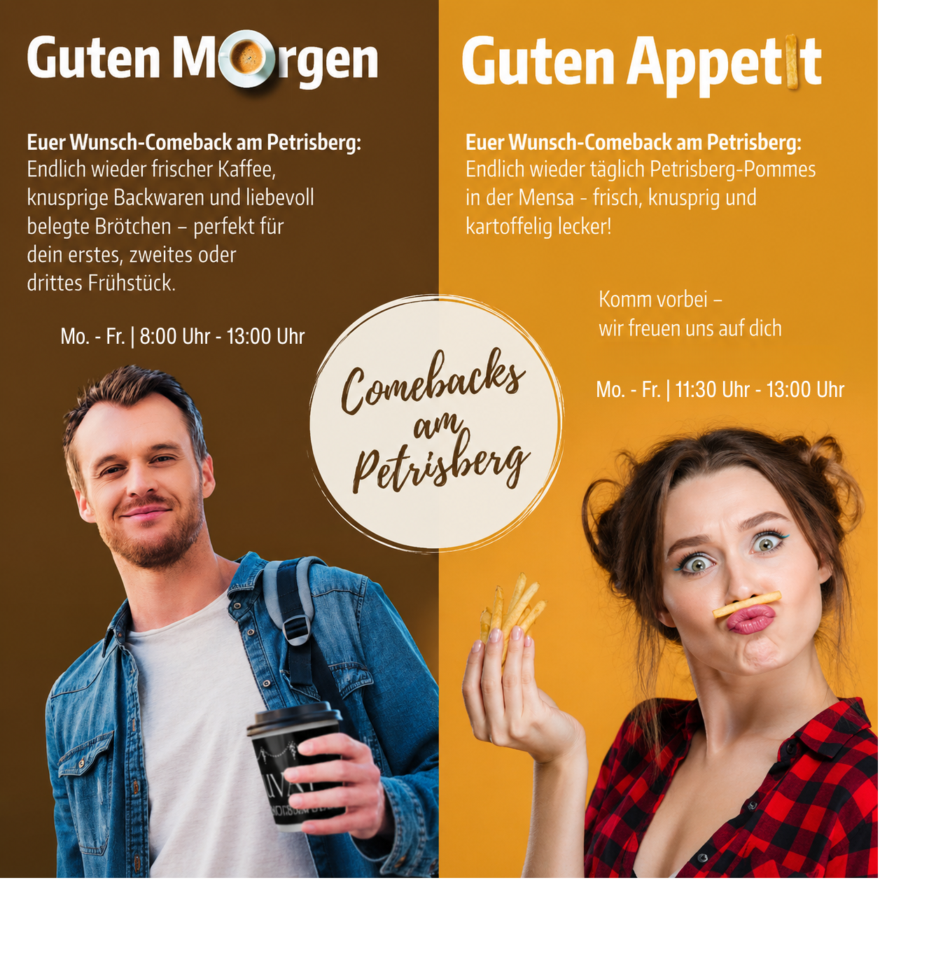 Bild: Comebacks am Petrisberg