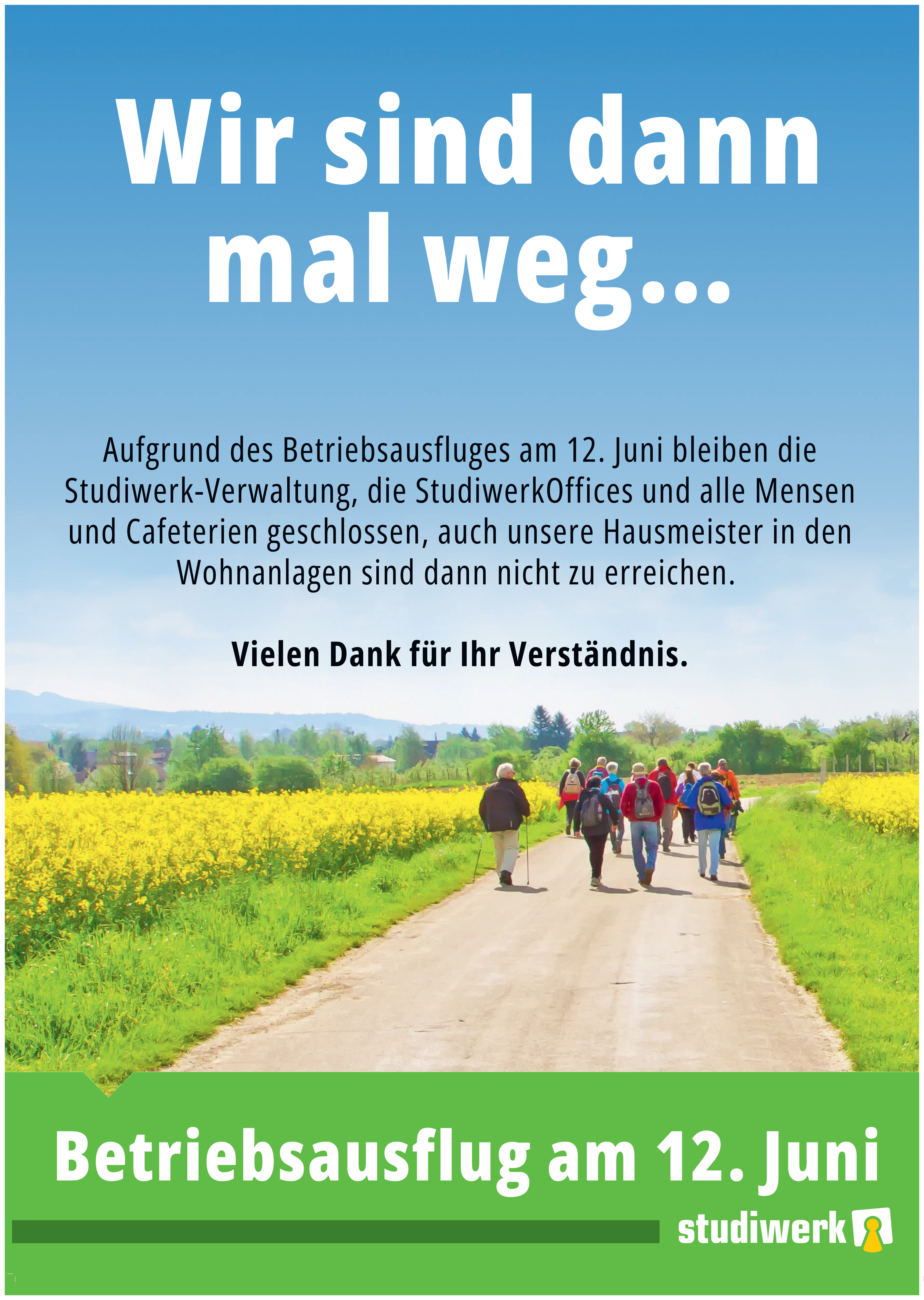 Bild: Betriebsausflug am 12.06.2026