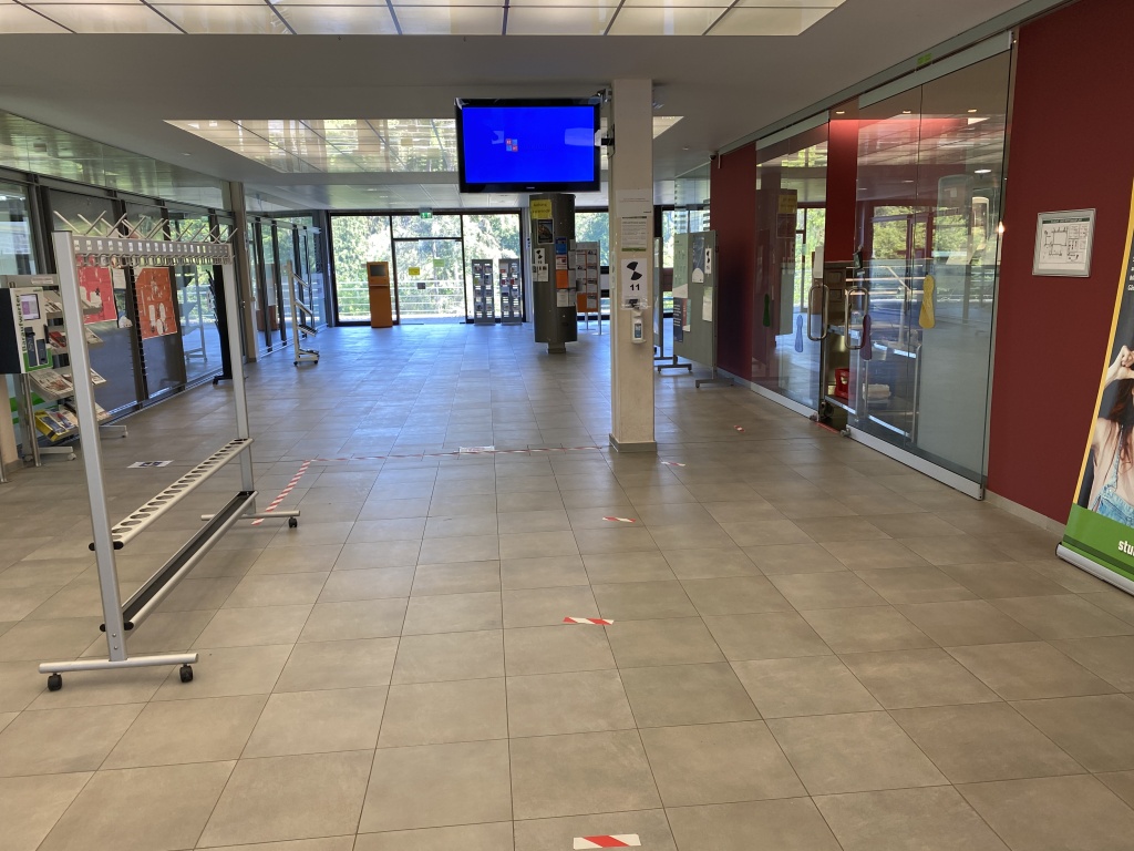 Bild: Energiesparmaßnahmen an der Hochschule Trier